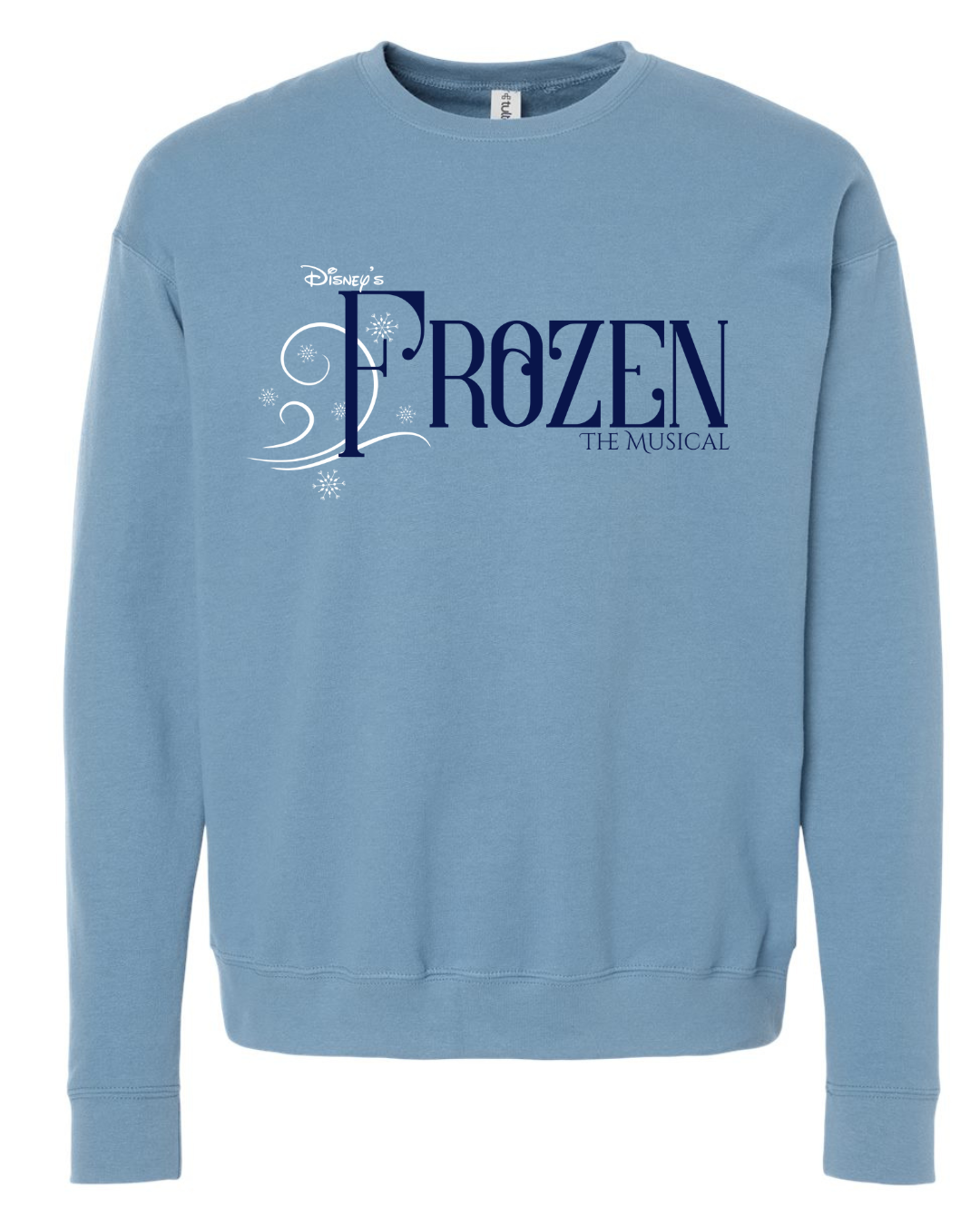 Frozen the Musical Logo Crewneck