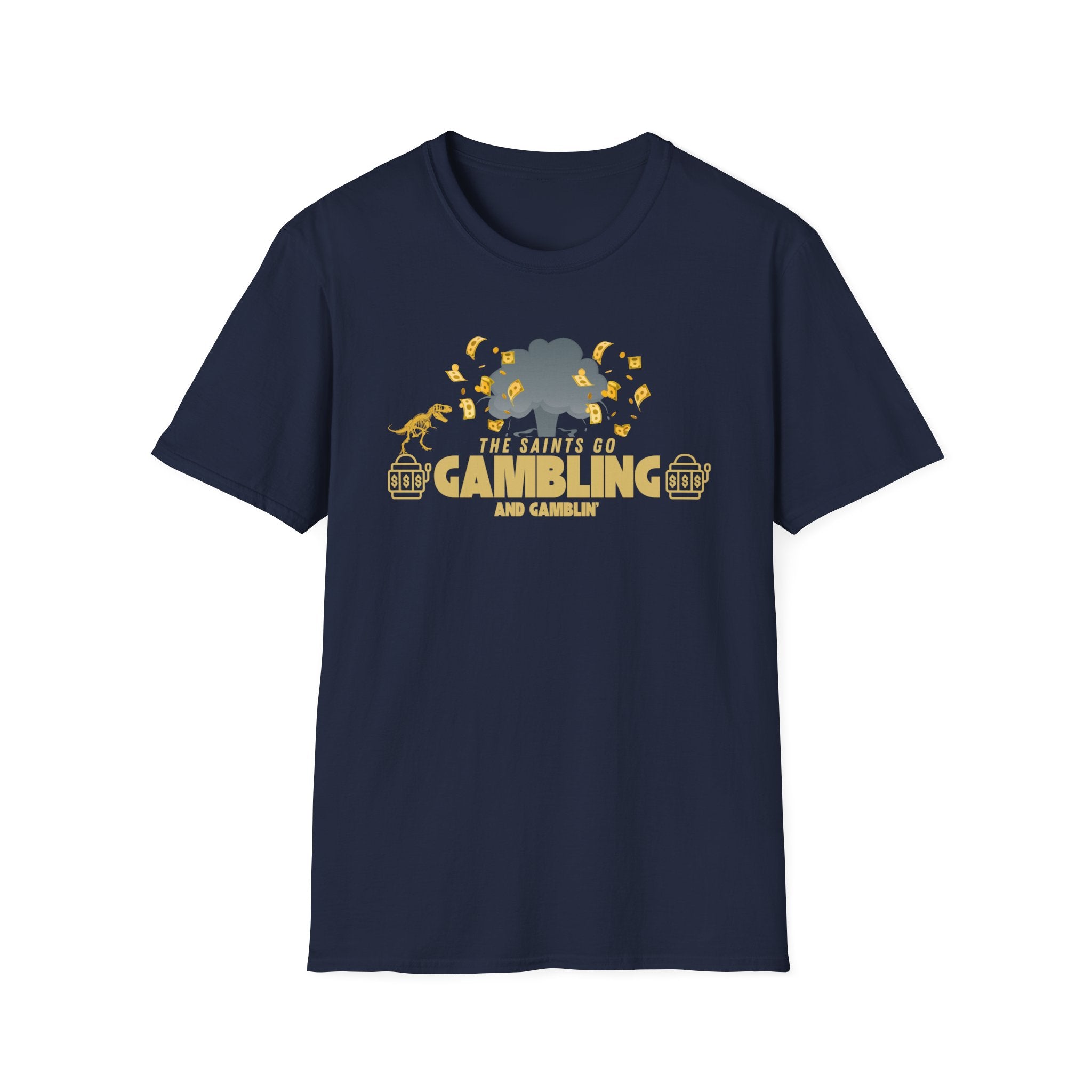 The Saints Go Gambling Glitter Tee